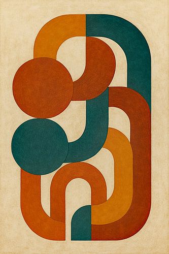 Abstract Echo van de Jaren 70