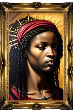 BLACK JESUS von The Art of Mark Fischer