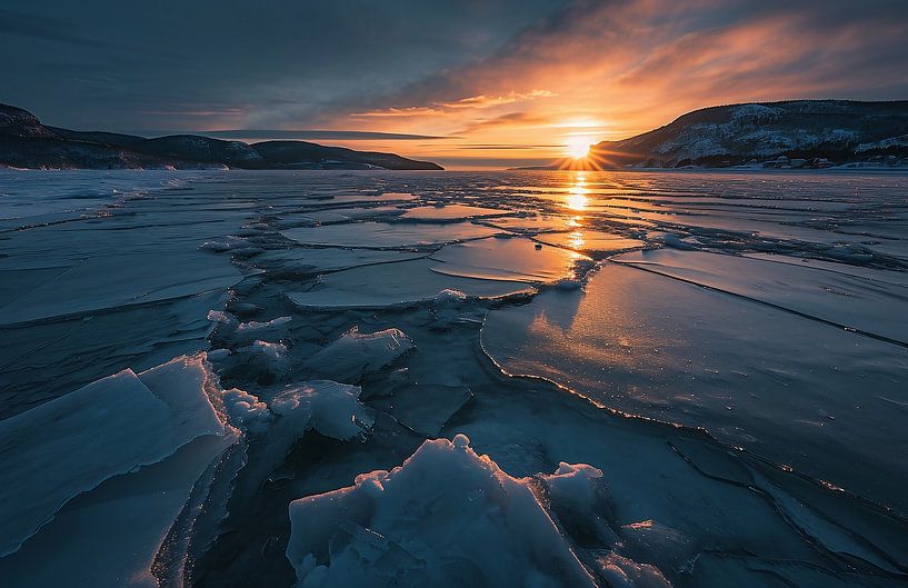 Sonnenaufgang am Atlantik von fernlichtsicht
