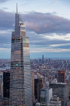 New York City from Top of the Rock (2) by Albert Mendelewski