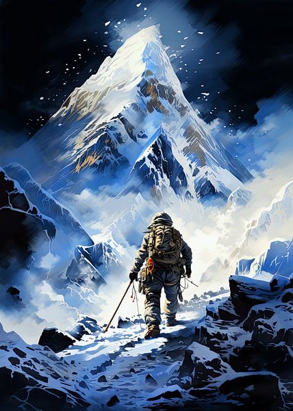 Winter mountaineer #sport by JBJart Justyna Jaszke