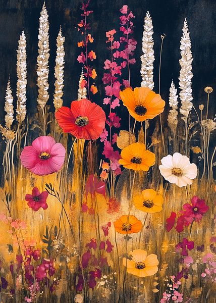 Wildflower Meadows 1 by JBJart Justyna Jaszke
