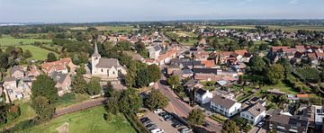 Luftpanorama von Sint-Geertruid in Südlimburg