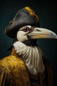 BIrd portret van haroulita