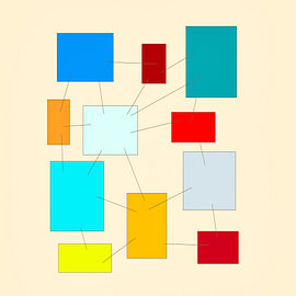 Suprematistische  Kompositionen von Dietmar Meinhardt