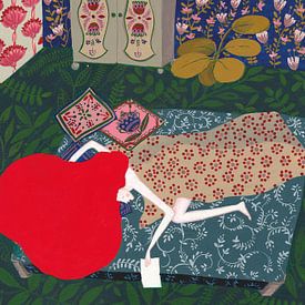 Lady with a letter van Alice Wolff