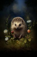 Hedgehog by night