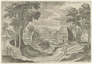 Hans Collaert (I), Blick auf die Umgebung von Schaerbeek
