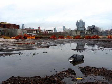 'Fabriek Brooklyn', New York  van Martine Joanne