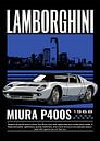 Lamborghini Miura P400S Car by Adam Khabibi thumbnail