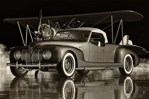 De ZIS 101-A sportwagen - het antwoord van de Russen