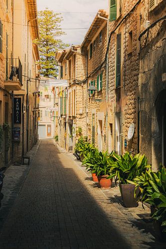 Rue étroite à Sóller