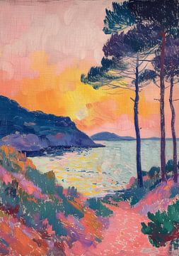 Henri Matisse inspirierte Landschaft von Niklas Maximilian