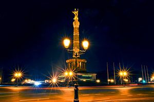 Berliner Siegessäule mit Goldelse