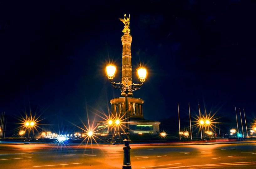 Colonne de la victoire de Berlin avec le Goldelse par Silva Wischeropp