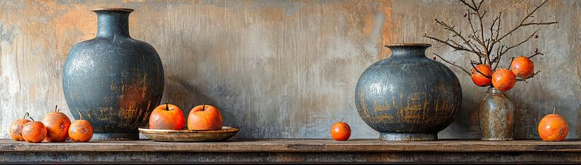 Japandi Stillleben | Mellow Pottery Shade von Kunst Laune