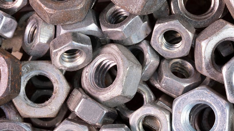 Nuts close up by Robin Jongerden