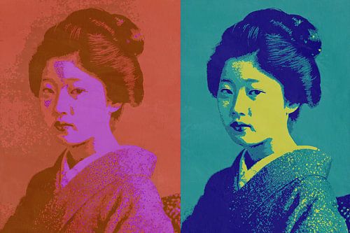 Neon Geishas No. 02 by Treechild