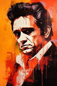 Johnny Cash von ARTemberaubend