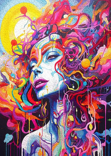 abstract hypnagogisch van irvan halim