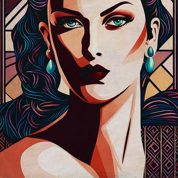 Portrait d&#039;une femme qui vous prend au sérieux par Jan Keteleer