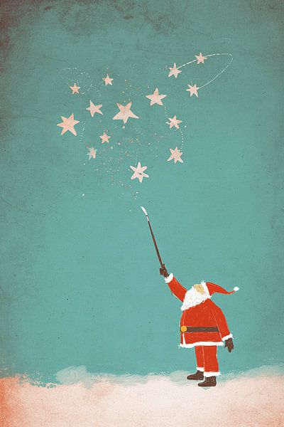 Starlit Santa Magic by Mosaic Dialogue