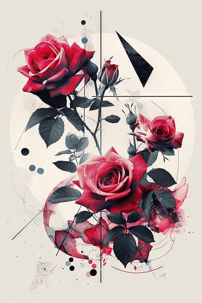 Roses by Poster Art Shop
