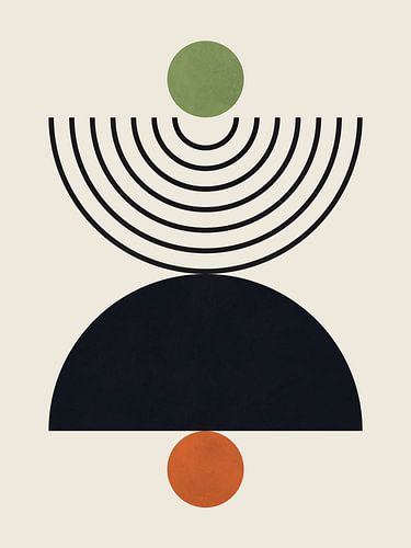 Cirkels en halve cirkels 6