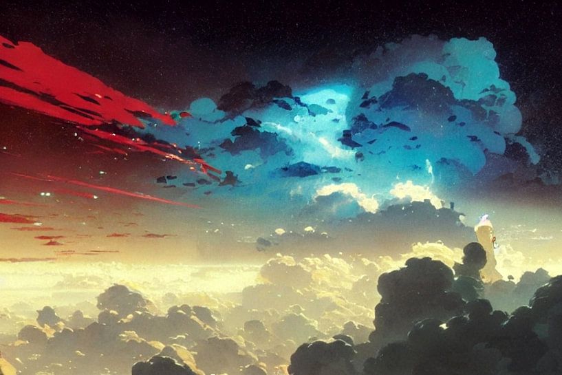 Berstende Wolke von Ray63