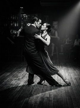 The order between two steps by Klaus Tesching - Art-AI