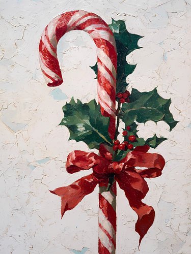 Sucre d'orge de Noël