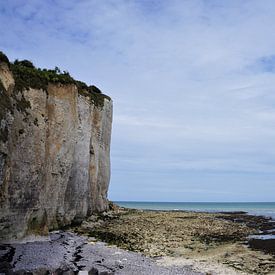 Falaises sur la cote de Normandy sur Sandra van der Burg