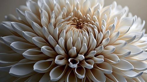 Witte bloem in zacht licht