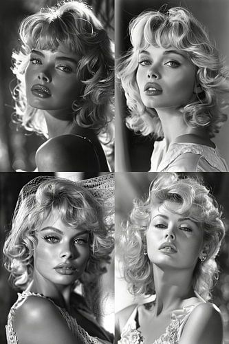 glamour girl retro look