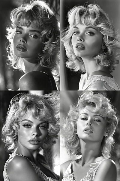 glamour girl retro look by Egon Zitter