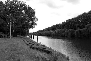 Uitzicht op de Hase en de rivieroever van Bianca Meyering Fotos - BMF