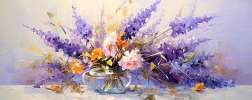 Lavendel | lavendel van Blikvanger Schilderijen