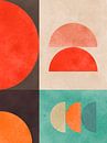 Cirkels aquarel 2 van Vitor Costa thumbnail