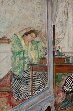 Frau bei der Körperpflege (1922-1923) von Peter Balan