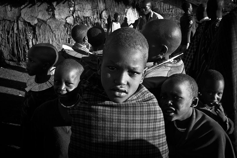 Masai kids van BL Photography
