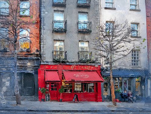 Dublinse aquarelkunst #Dublin