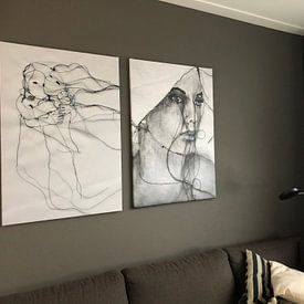 Klantfoto: 44 van Kim Rijntjes, op canvas