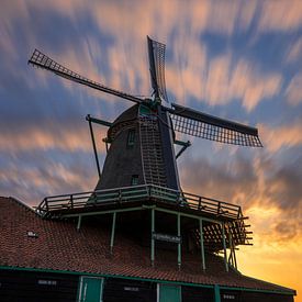 Long exposure @ zaanse Schans van Remy Beltman