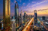 Sunset in Dubai by Michael Abid thumbnail