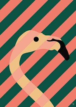 Flamingo by Karin | Stukje Vierkant
