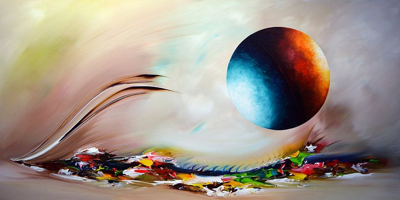 Between Two Worlds by Gena Theheartofart