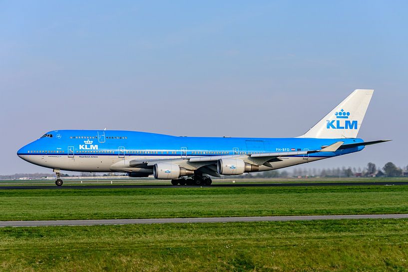 KLM Boeing 747-400M &quot;City of Dubai&quot; (PH-BFD). von Jaap van den Berg