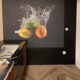 Customer photo: Citrus splash by Mogyorosi Stefan, as wallpaper