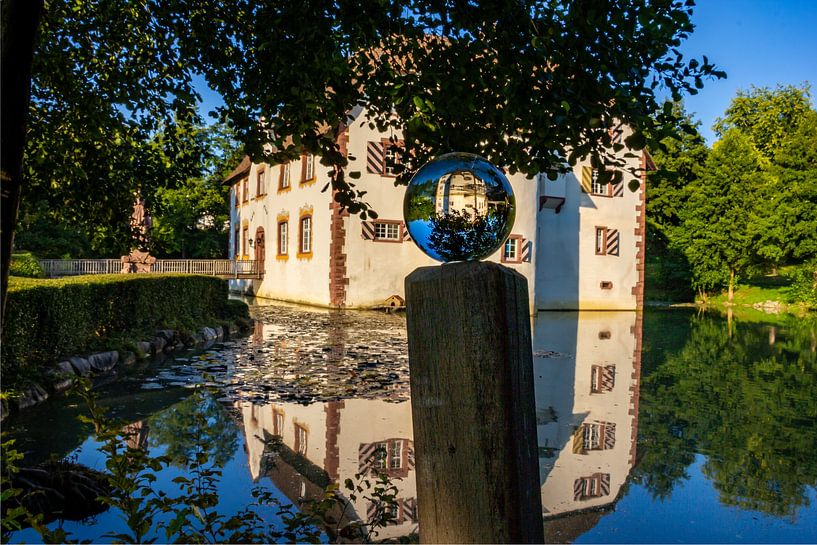 Moated castle Inzlingen by Hans-Bernd Lichtblau