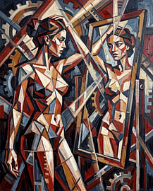 Fractured Reflections in Steel by Jan Keteleer